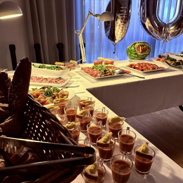 Catering mieten in der Karben Design Academy